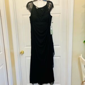 DJ-Jaz Elegant Black Evening Gown
